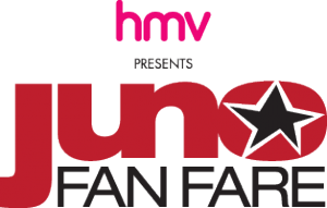 JUNO-Fan-Fare_logo+HMV